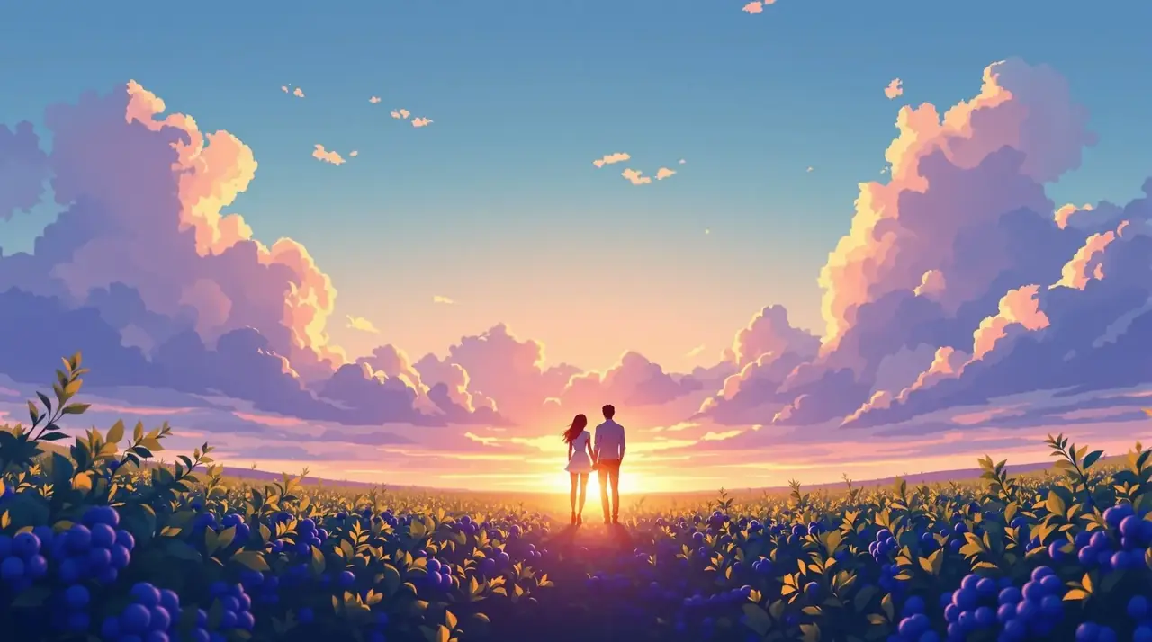 蓝莓之夏 首屏海报